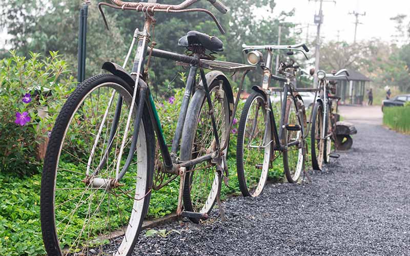 régi kerékpárok
