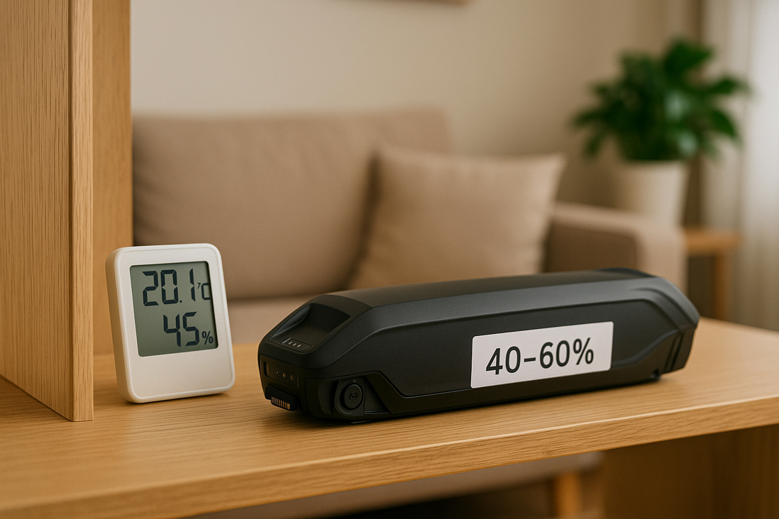 Elektromos kerékpár akkumulátor téli tárolása: így őrizheted meg a kapacitást