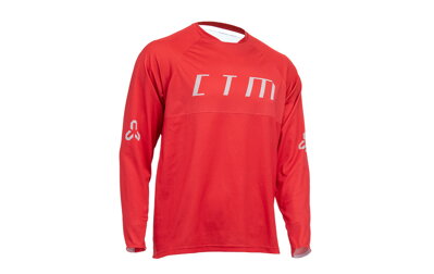 CTM Rovay L/S 20 kerékpáros mez, piros