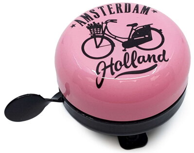 Amsterdam csengő  58mm, rózsaszín