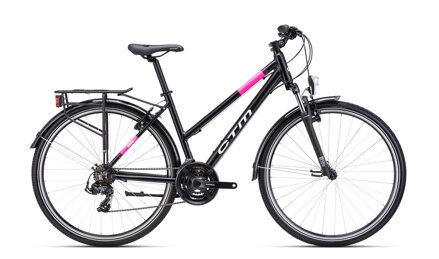 CTM MAXIMA 1.0 TREK 2025 matt fekete / pink