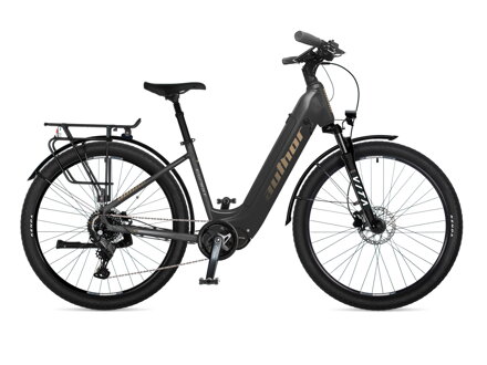 Author Espirit 2026 városi e-bike 27,5" szürke/fekete