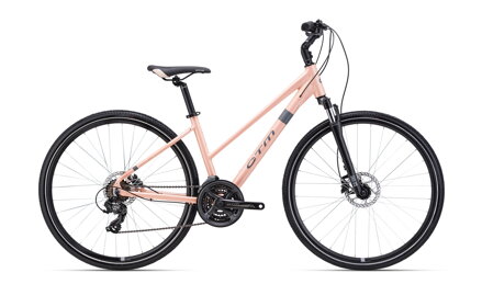 CTM Maxima 1.0 2026 női cross kerékpár – matta világos rózsaszín