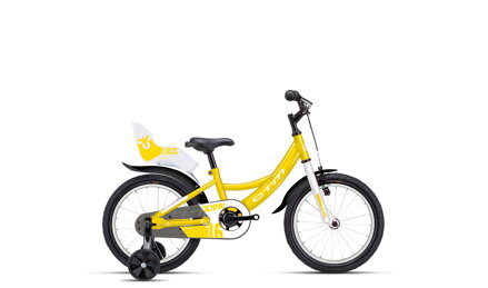 CTM JENNY 2026 gyerek kerékpár – sárga