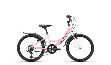 CTM MAGGIE 2026 gyerek kerékpár – matt világos rózsaszín