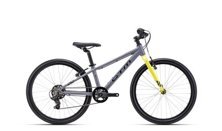 CTM BENNY 2026 gyerek kerékpár – szürke / lime
