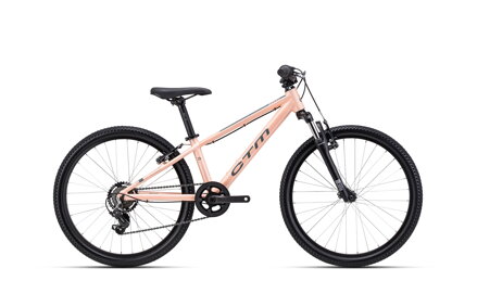 CTM ROCKY 1.0 2026 gyerek kerékpár – matt világos rózsaszín