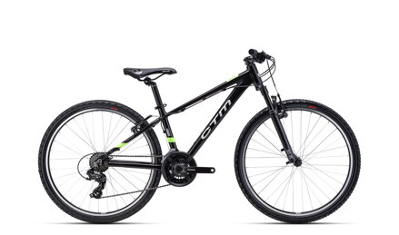 CTM TERRANO 2026 gyerek kerékpár – matt fekete