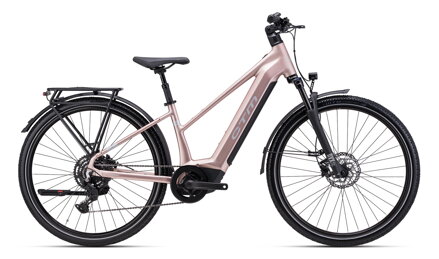 CTM SENZE GX Lady 2026 női trekking e-bike – matt púderrózsaszín