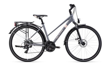 CTM Maxima 1.0 Trek 2026 trekking kerékpár (matt szürke)