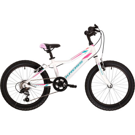 KROSS Lea Mini 1.0 2025 20" White/Blue/Pink fényes