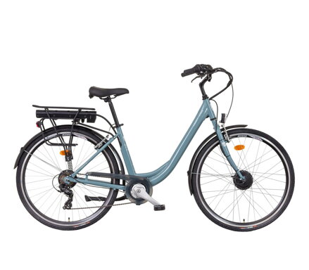 LIBERTY e-STRADA 6spd (első agymotor) 2026 – 28” városi elektromos kerékpár
