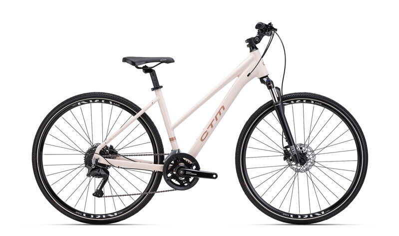 CTM Bora 1.0 2026 női cross kerékpár – matta bézs