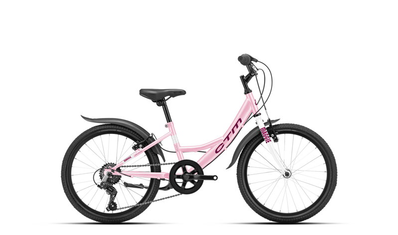 CTM MAGGIE 2026 gyerek kerékpár – matt világos rózsaszín