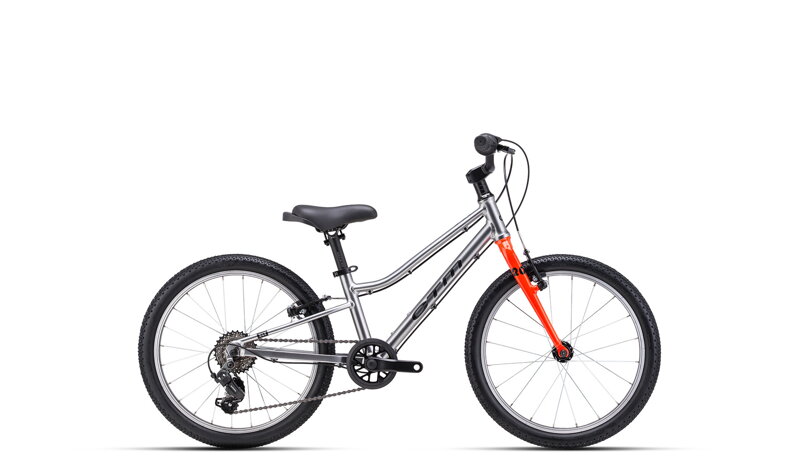 CTM SLY 20" 2026 gyerek kerékpár – matt ezüst