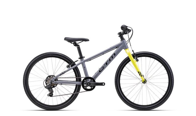 CTM BENNY 2026 gyerek kerékpár – szürke / lime