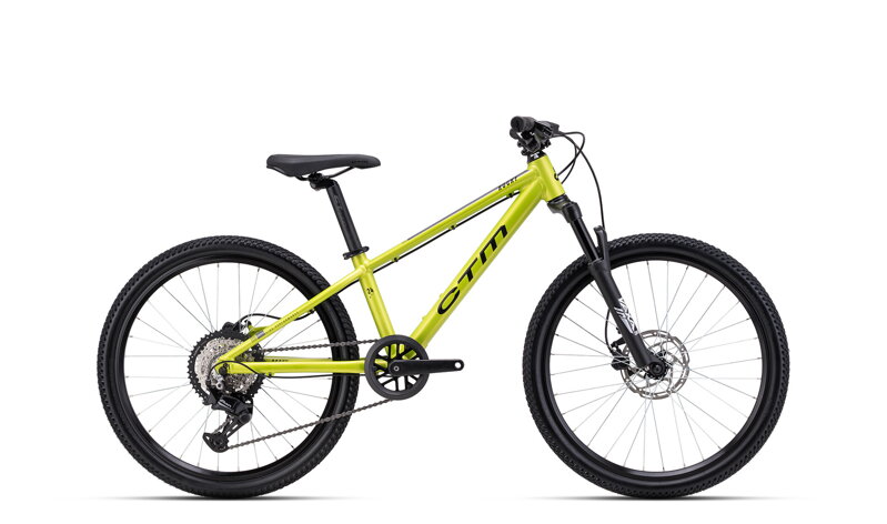 CTM ROCKY 3.0 2026 gyerek kerékpár – matt lime