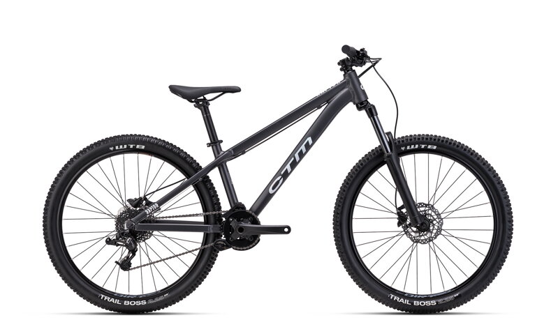 CTM RAPTOR 2026 matt antracit – dirt & street / pumptrack kerékpár
