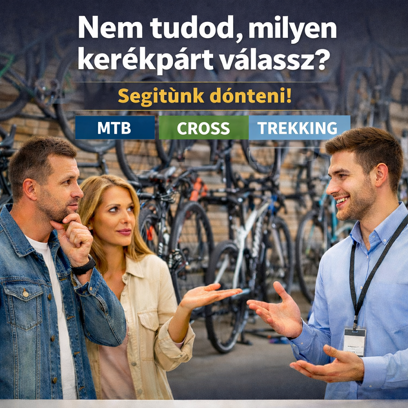 Milyen kerékpár éri meg leginkább 300 000 Ft alatt? MTB, cross vagy trekking 