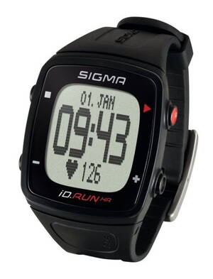 Pulzusmérő óra Sigma iD.RUN HR black
