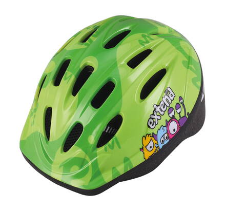 Prilba Extend BILLY Monster bledo zelená-limetková S/M (52-56cm)