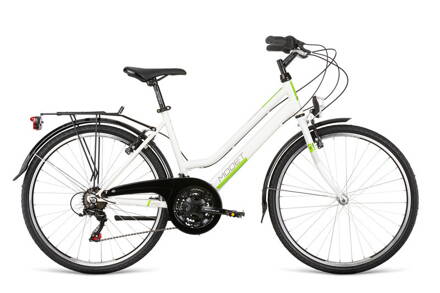 DEMA MODET ORION LADY 18" fehér-zöld városi kerékpár