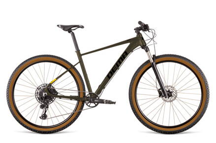 DEMA Energy 11 kerékpár - Katonai zöld-fekete MTB