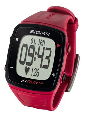 Pulzusmérő óra Sigma iD.RUN HR rouge
