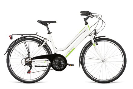 DEMA MODET ORION LADY 18" fehér-zöld városi kerékpár