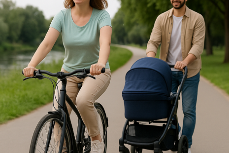 Mikor lehet szülés után újra kerékpározni? Teljes útmutató az új anyukáknak