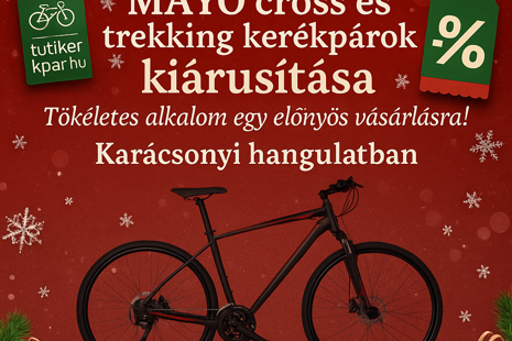 MAYO cross és trekking kerékpárok kiárusítása – tökéletes alkalom egy előnyös vásárlásra!