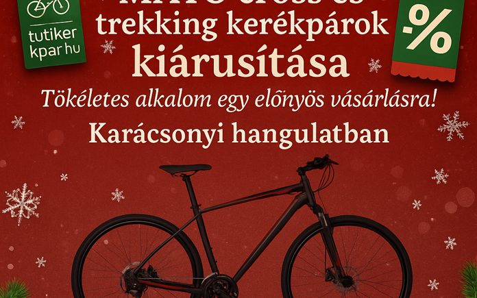 MAYO cross és trekking kerékpárok kiárusítása – tökéletes alkalom egy előnyös vásárlásra!